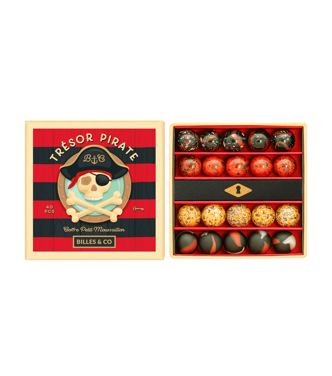 Billes and Co. Marble Set - Mini - Pirate Treasure - Laeta Kids
