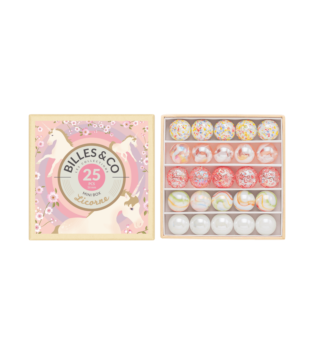 Billes and Co. Marble Set - Mini - Unicorn - Laeta Kids