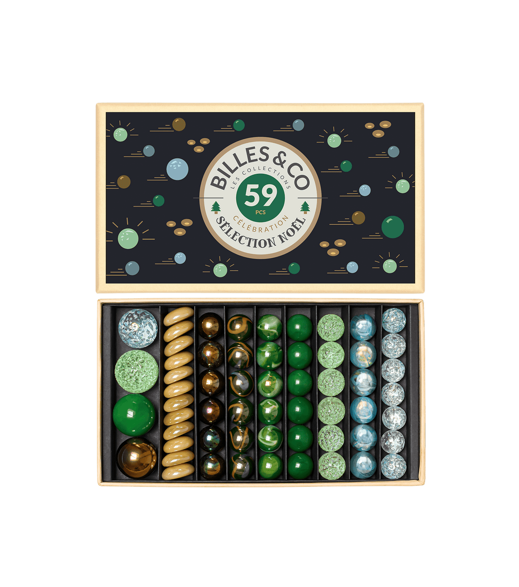 Billes and Co. Marble Set - Noel - Laeta Kids