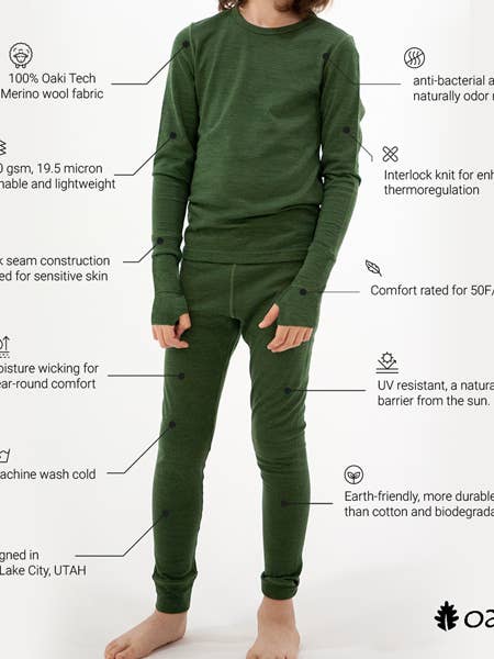 *Preorder* Supersoft Merino Wool Base Layer Set (4 colors)