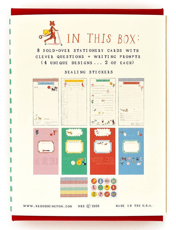 Animal Menagerie Stationery Kit - Laeta Kids