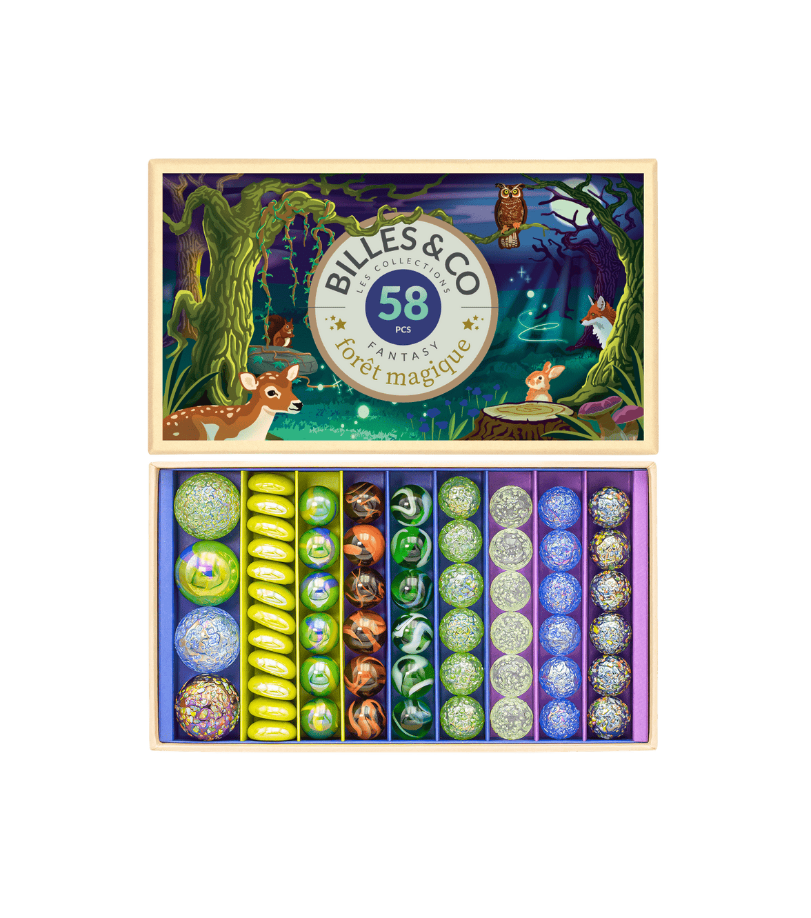 Billes and Co. Marble Set - Forest - Laeta Kids