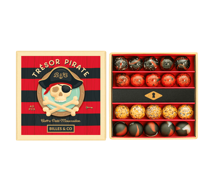 Billes and Co. Marble Set - Mini - Pirate Treasure - Laeta Kids