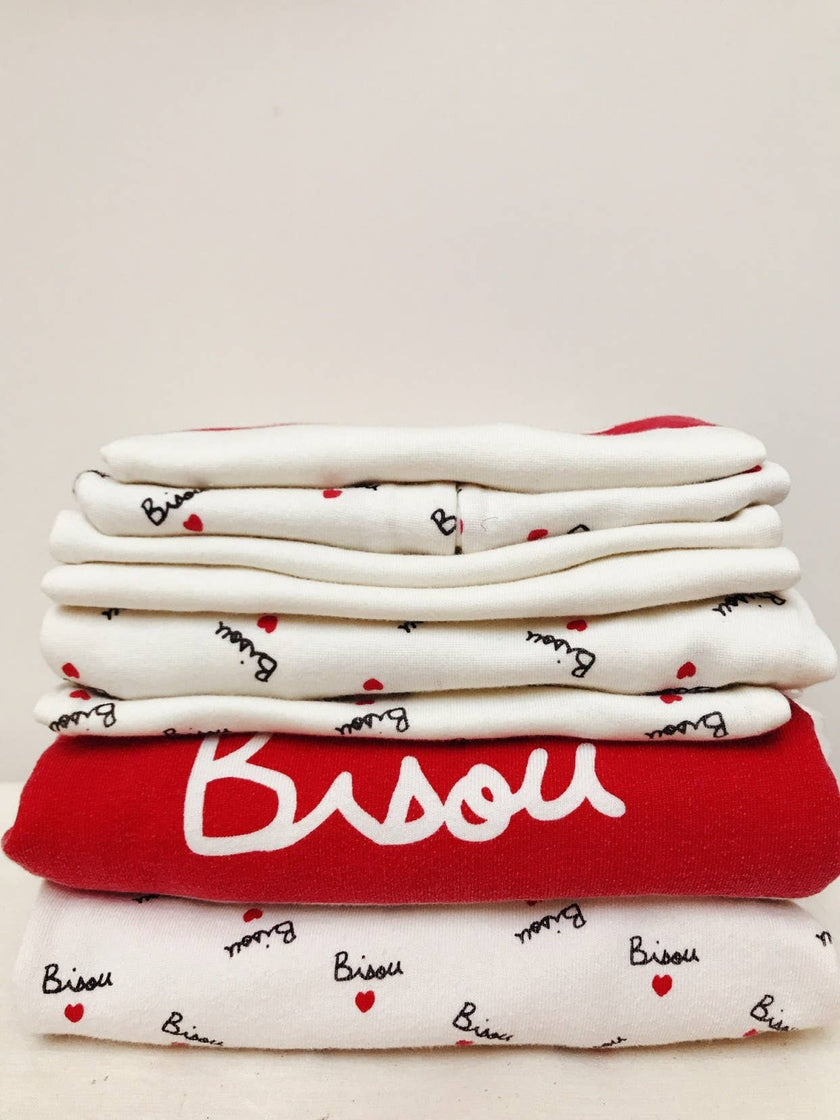 Bisou big kid sweatshirt - unisex (organic cotton) - Laeta Kids