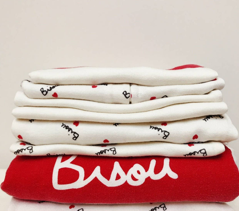 Bisou big kid sweatshirt - unisex (organic cotton) - Laeta Kids