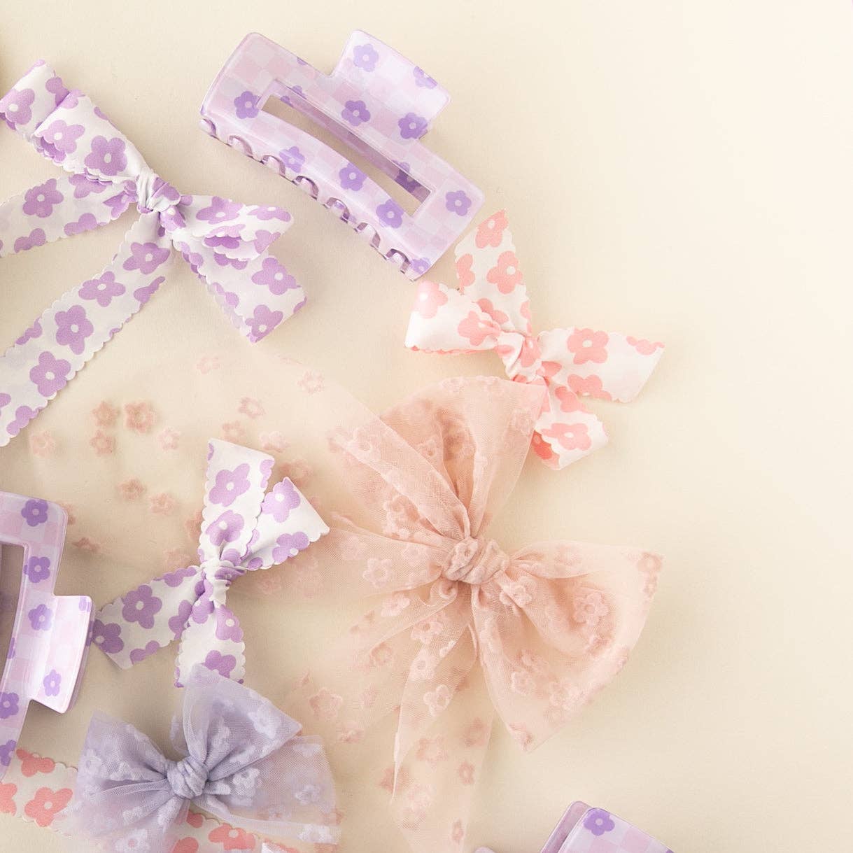 Bloom - Pink | Tulle Statement Bow - Laeta Kids