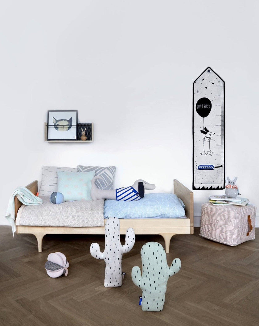 Cactus Cushion - Small - Pale Green - Laeta Kids