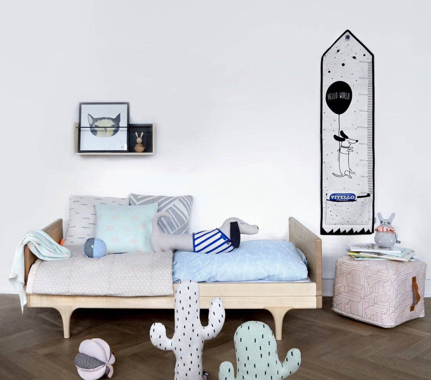 Cactus Cushion - Small - Pale Green - Laeta Kids