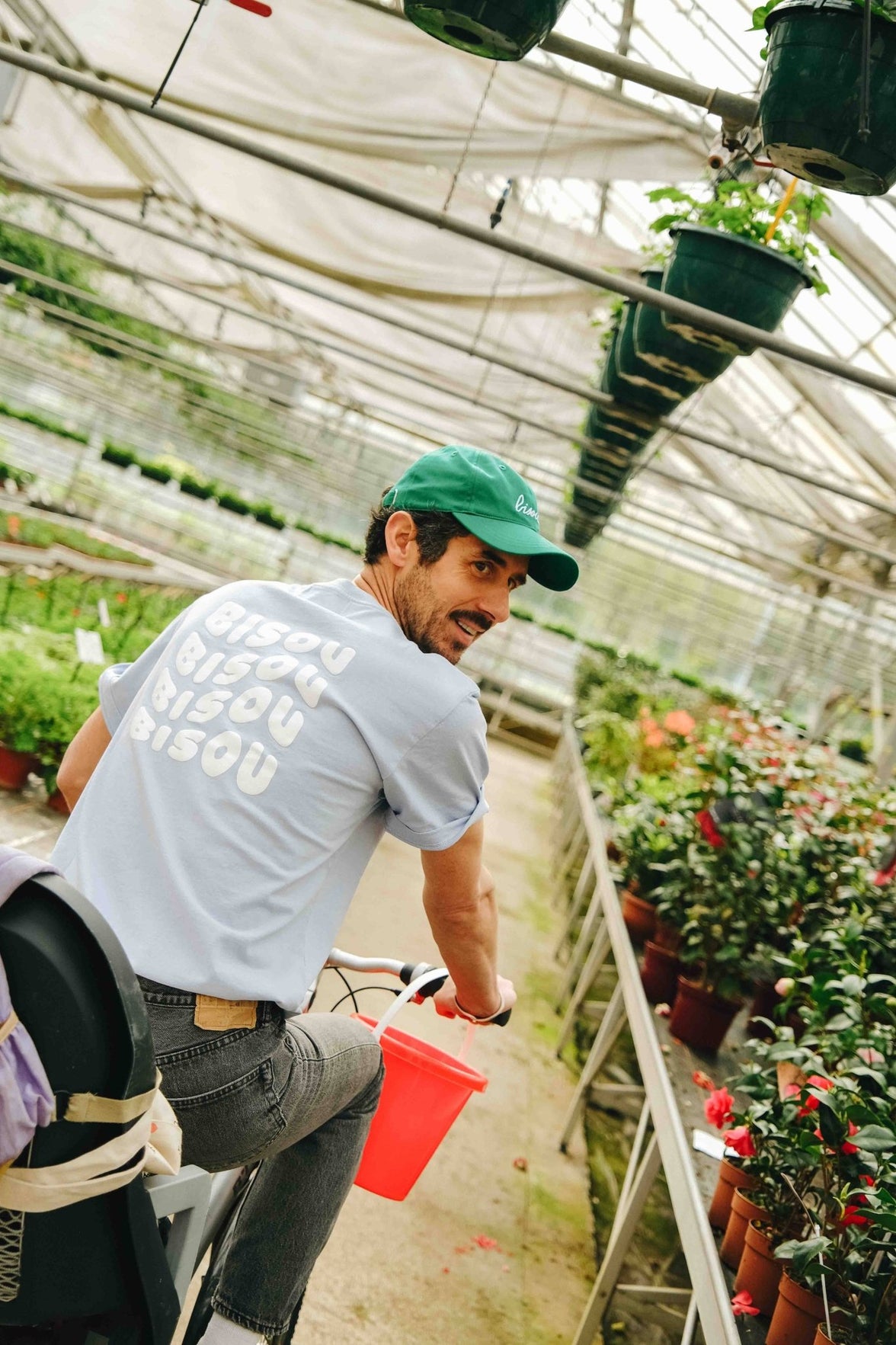 Green Bisou cap - Laeta Kids