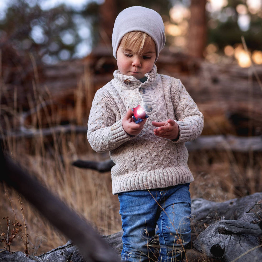LifeLight Animal Carabiner Flashlight - Red Frog - Laeta Kids