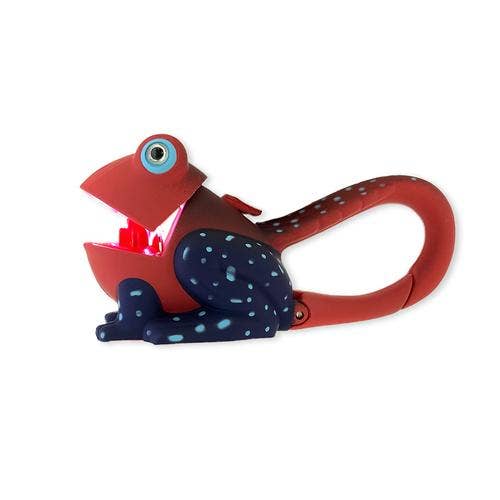 LifeLight Animal Carabiner Flashlight - Red Frog - Laeta Kids