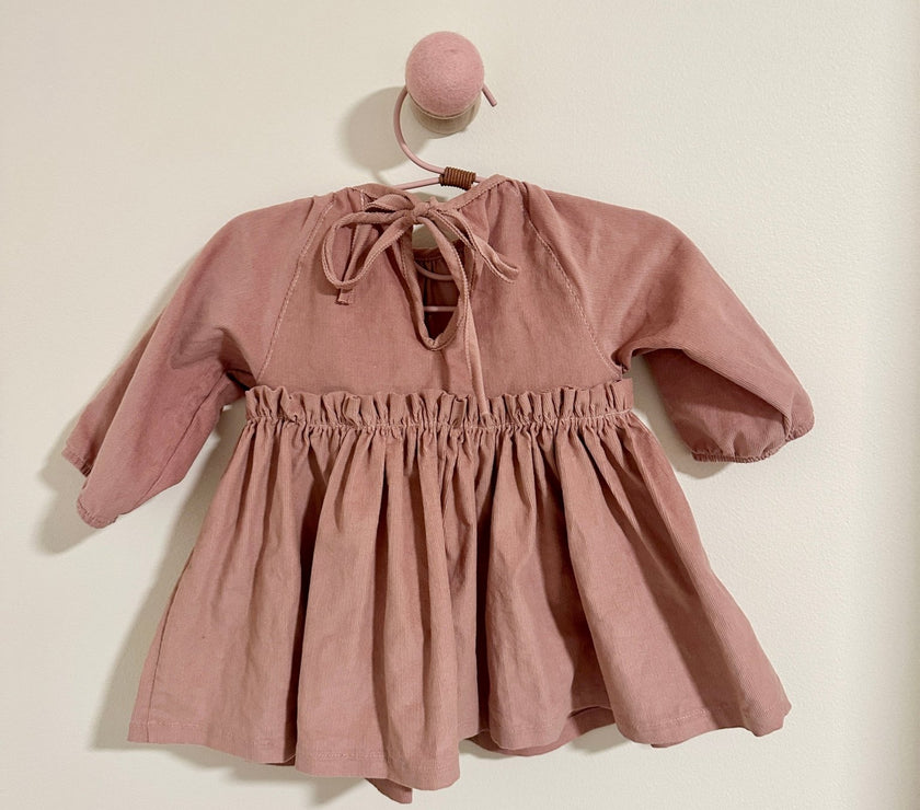 Mabo Dusty Pink Dress - Laeta Kids