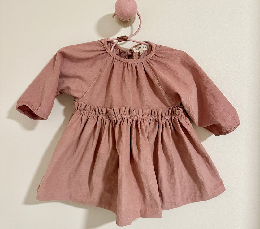 Mabo Dusty Pink Dress - Laeta Kids