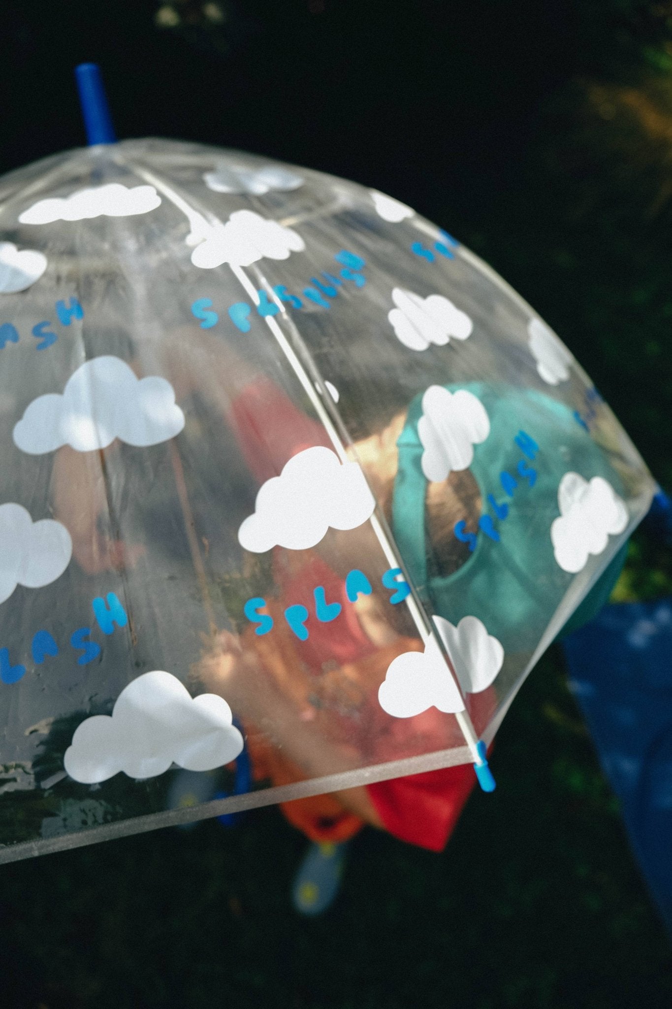Mathilde Cabanas Blue Cloud Umbrella 🌧️ (Child) - Laeta Kids