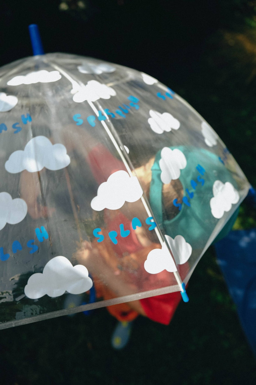 Mathilde Cabanas Blue Cloud Umbrella 🌧️ (Child) - Laeta Kids