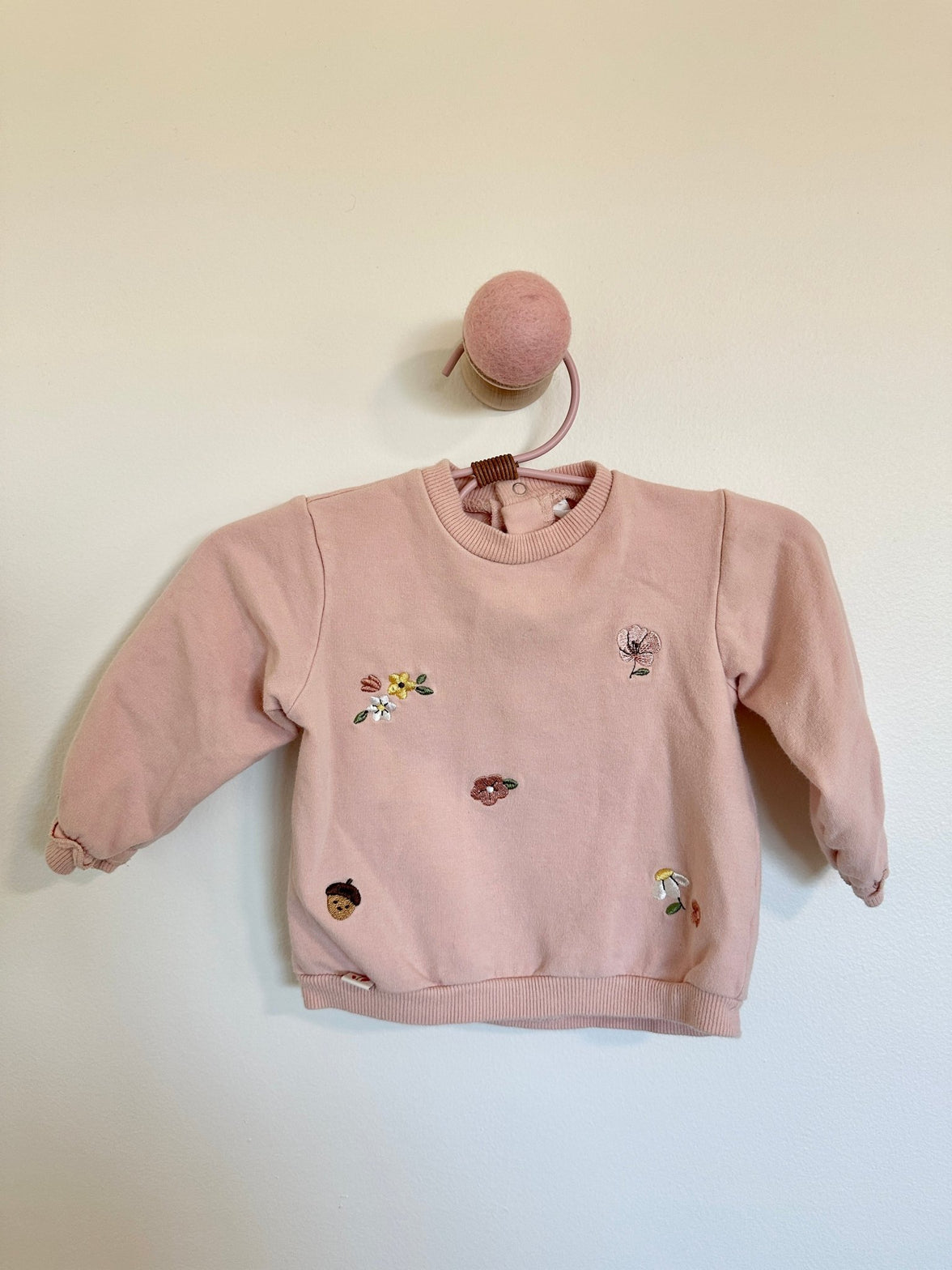 Mayoral Floral Embroidered Sweatshirt - Laeta Kids