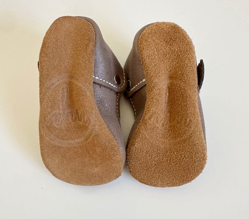 Mon Petit Leather Mary Janes - Laeta Kids