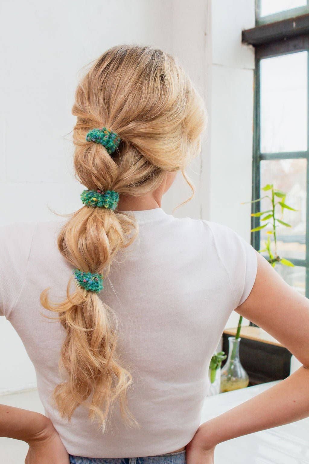 Pom Pom Hair Ties - Choose Your Color! - Laeta Kids