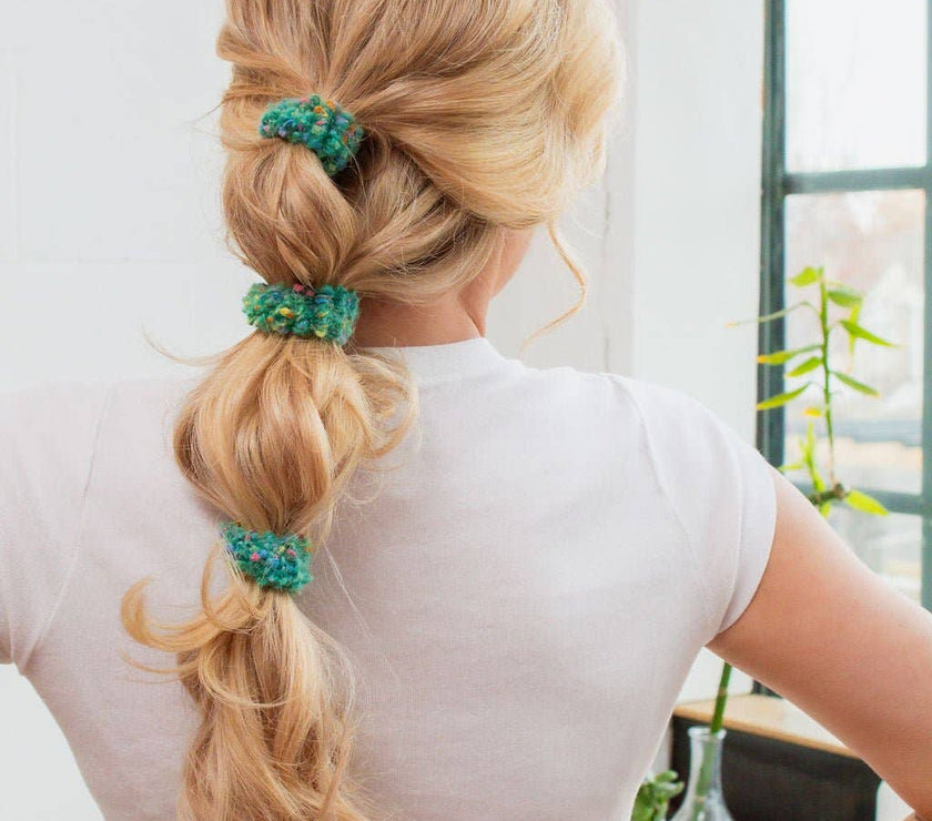 Pom Pom Hair Ties - Choose Your Color! - Laeta Kids