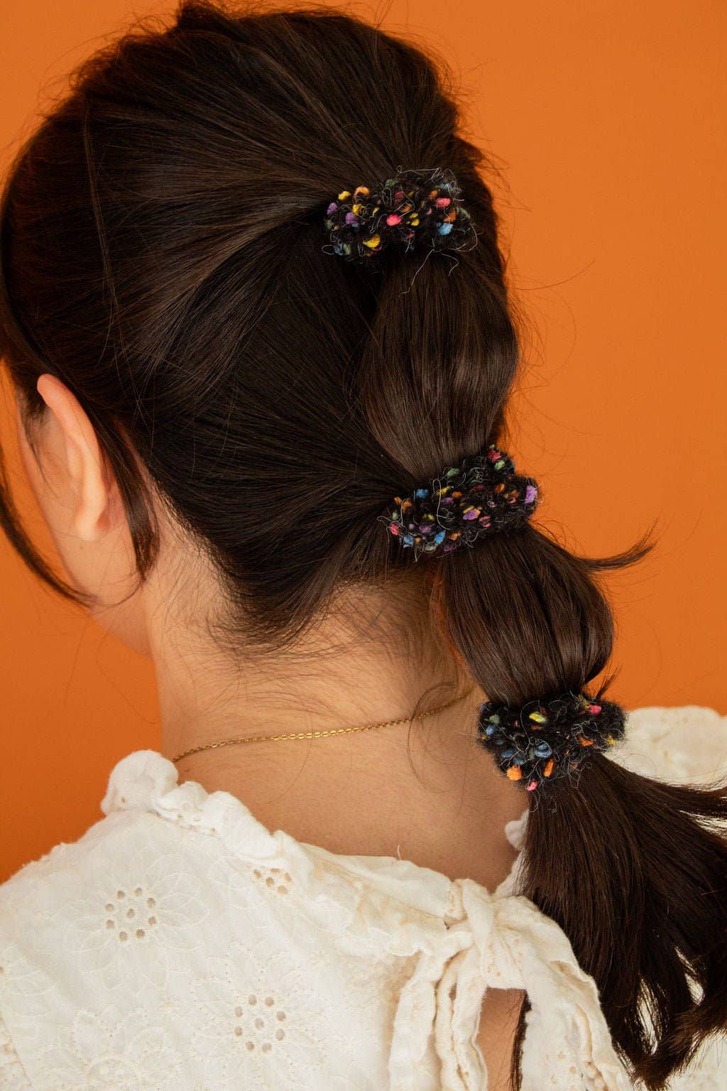 Pom Pom Hair Ties - Choose Your Color! - Laeta Kids