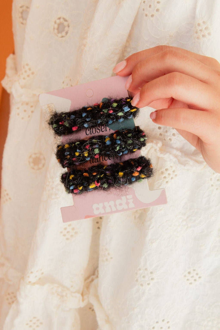 Pom Pom Hair Ties - Choose Your Color! - Laeta Kids