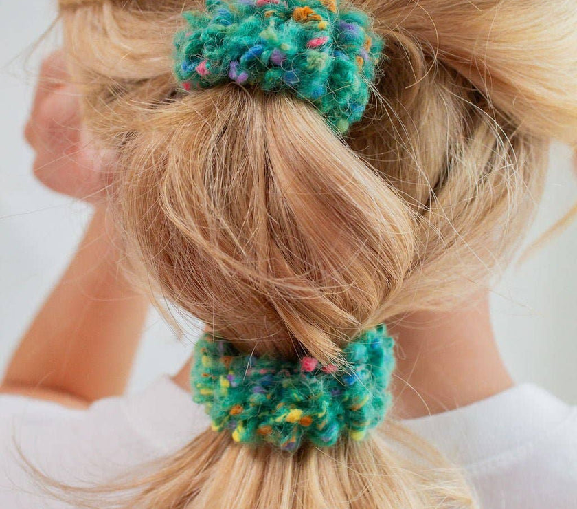 Pom Pom Hair Ties - Choose Your Color! - Laeta Kids