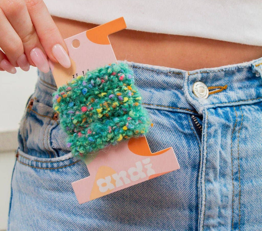 Pom Pom Hair Ties - Choose Your Color! - Laeta Kids