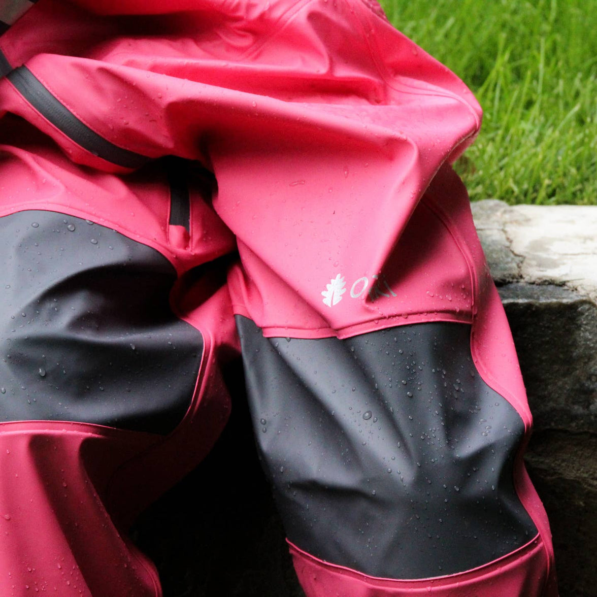 *Preorder* Oaki One - Piece Rain Suit PINK - Laeta Kids