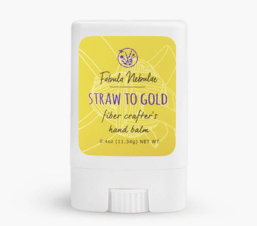 Straw to Gold Fiber Crafter's Hand Balm 0.4oz - Laeta Kids