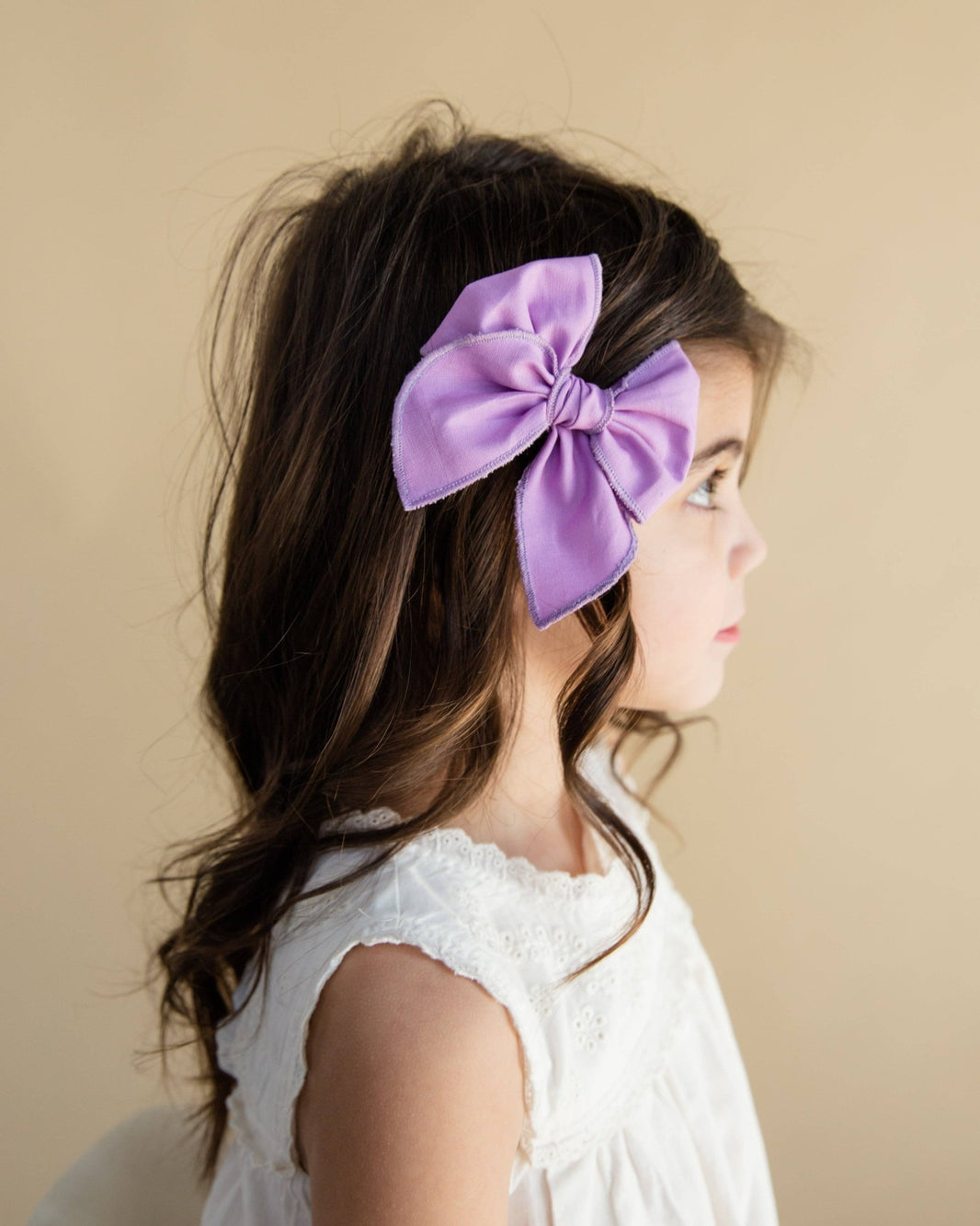 Striking Purple | Petite Party Bow - Laeta Kids