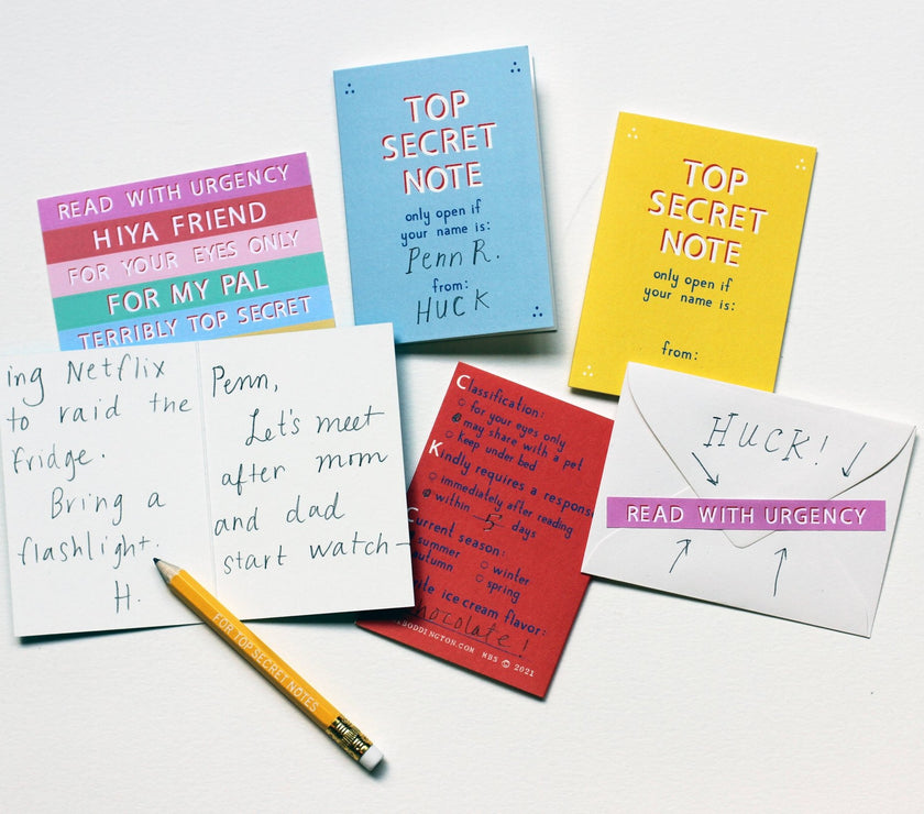 Top Secret Friendship Notes Set - Laeta Kids