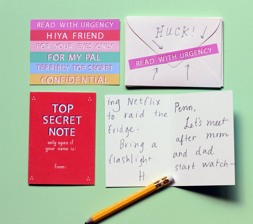 Top Secret Friendship Notes Set - Laeta Kids