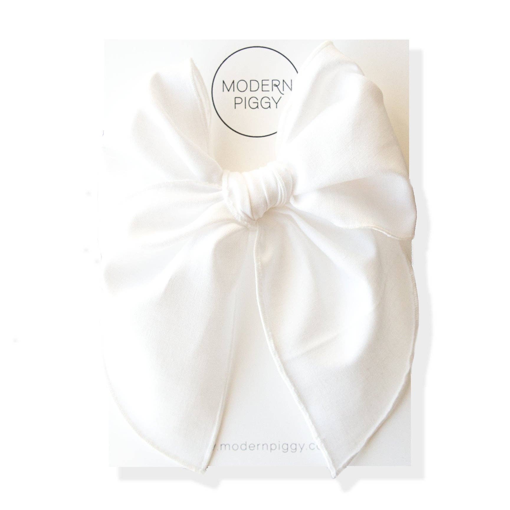 True White | Party Bow - Laeta Kids