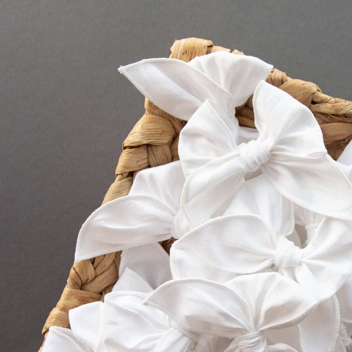 True White | Petite Party Bow - Laeta Kids