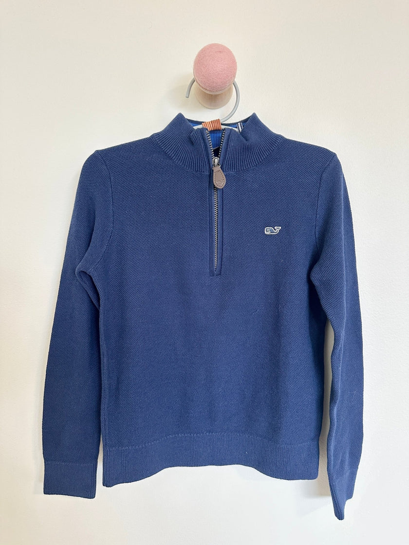 Vineyard Vines Navy Half Zip - Laeta Kids