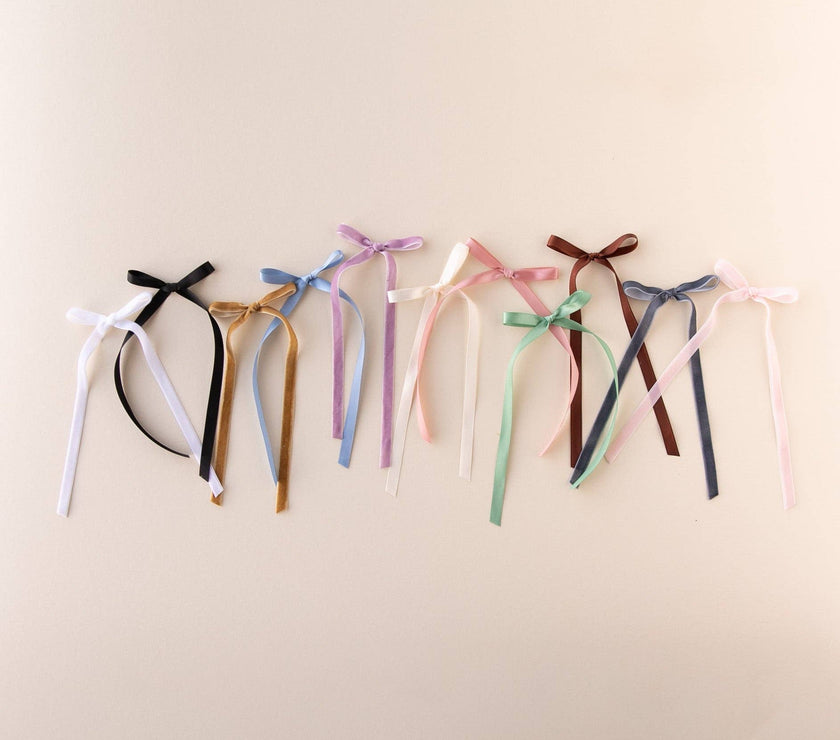 Vintage Lavender | Statement Ribbon Bow - Laeta Kids