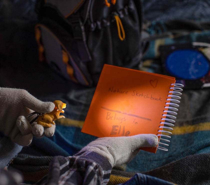 WildLight Animal Carabiner Flashlight - Retriever Dog - Laeta Kids