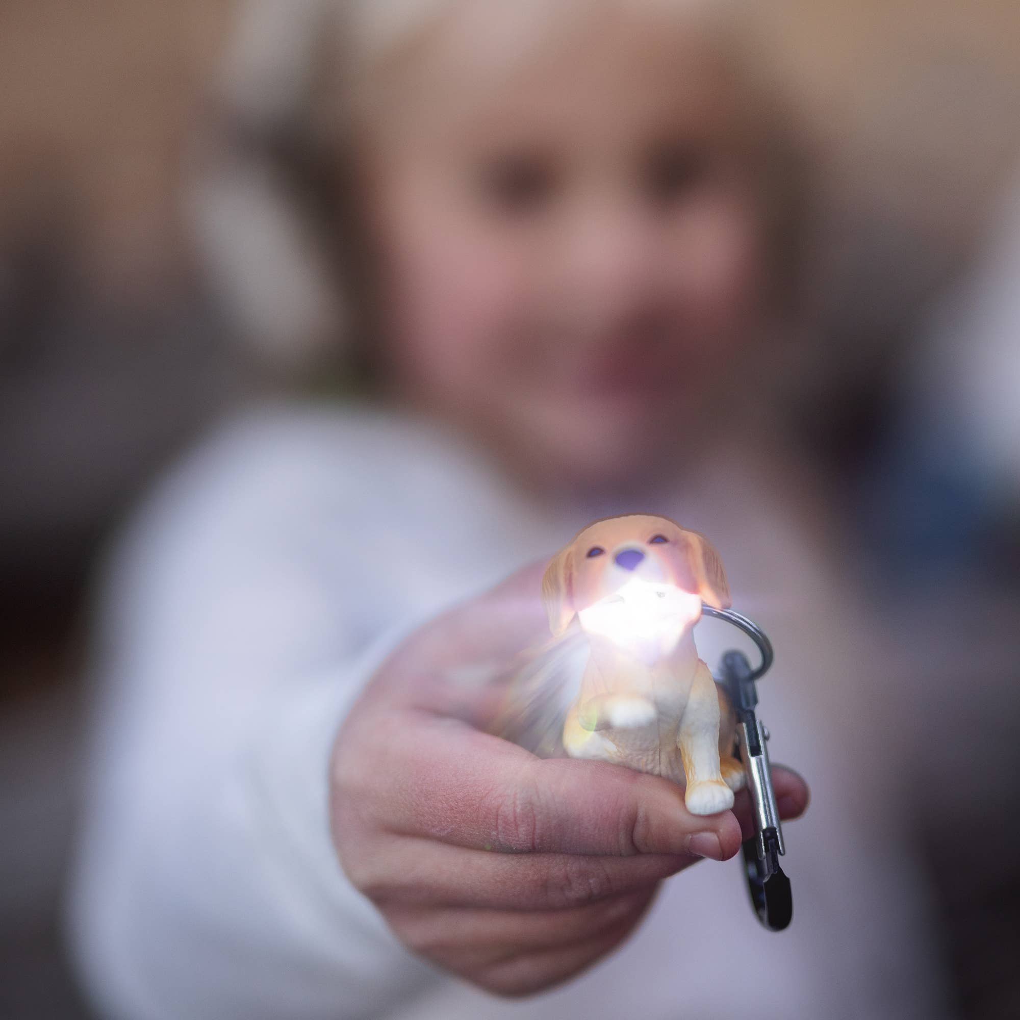 WildLight Animal Carabiner Flashlight - Retriever Dog - Laeta Kids