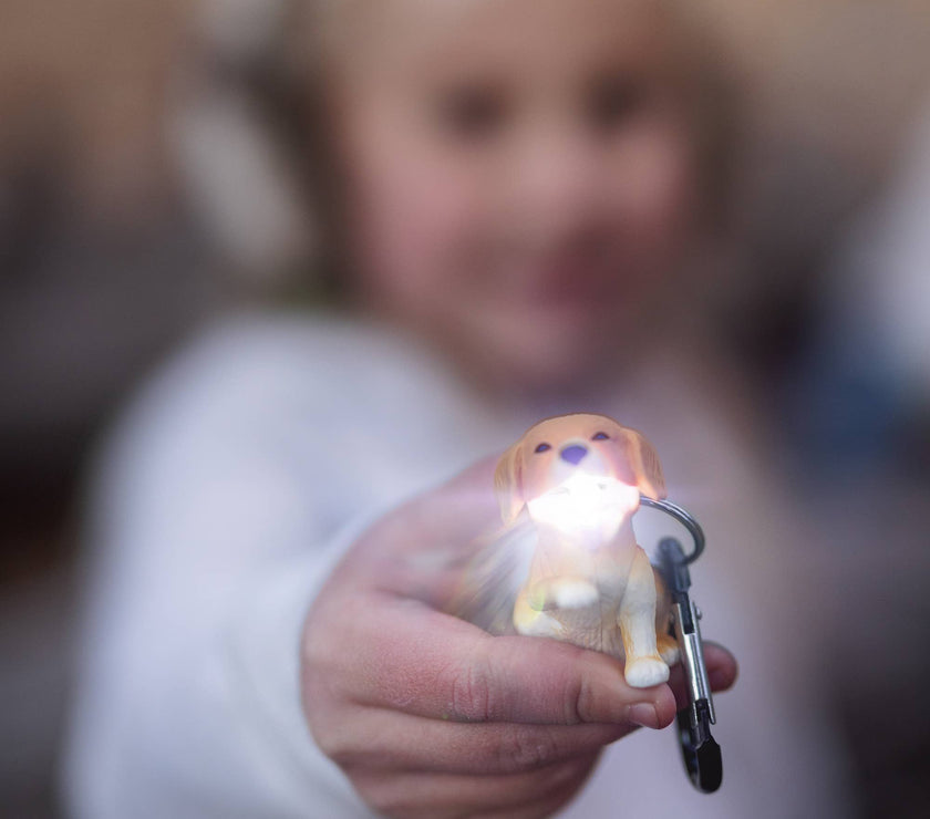 WildLight Animal Carabiner Flashlight - Retriever Dog - Laeta Kids