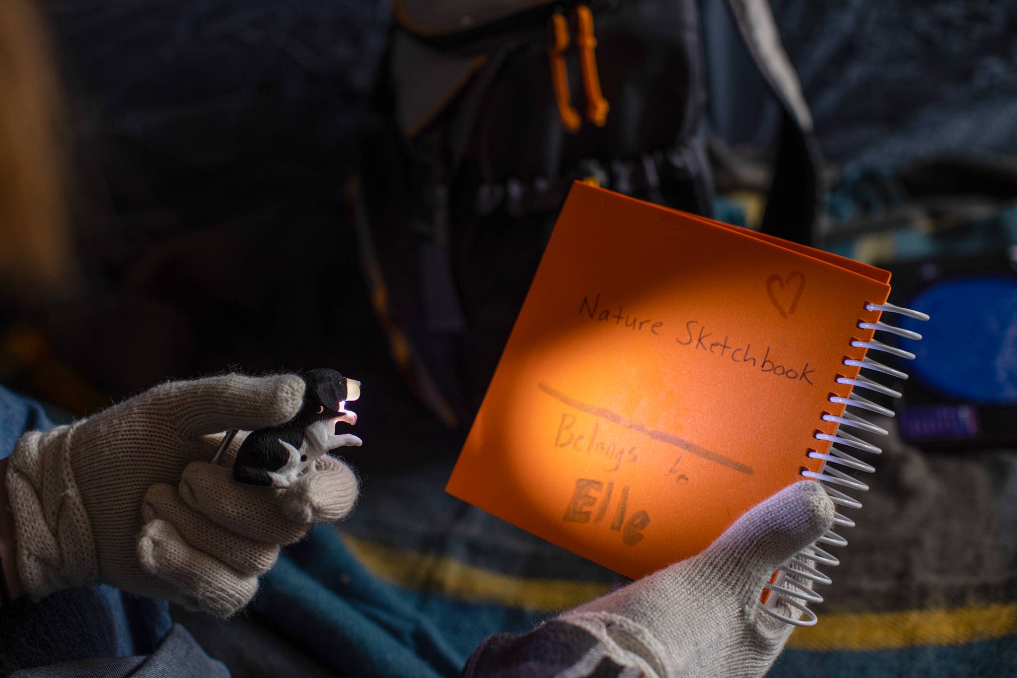 WildLight Animal Carabiner Flashlight - Spaniel Dog - Laeta Kids