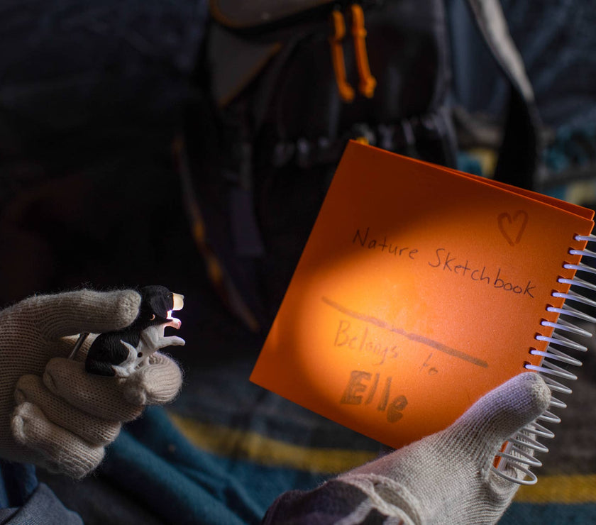 WildLight Animal Carabiner Flashlight - Spaniel Dog - Laeta Kids