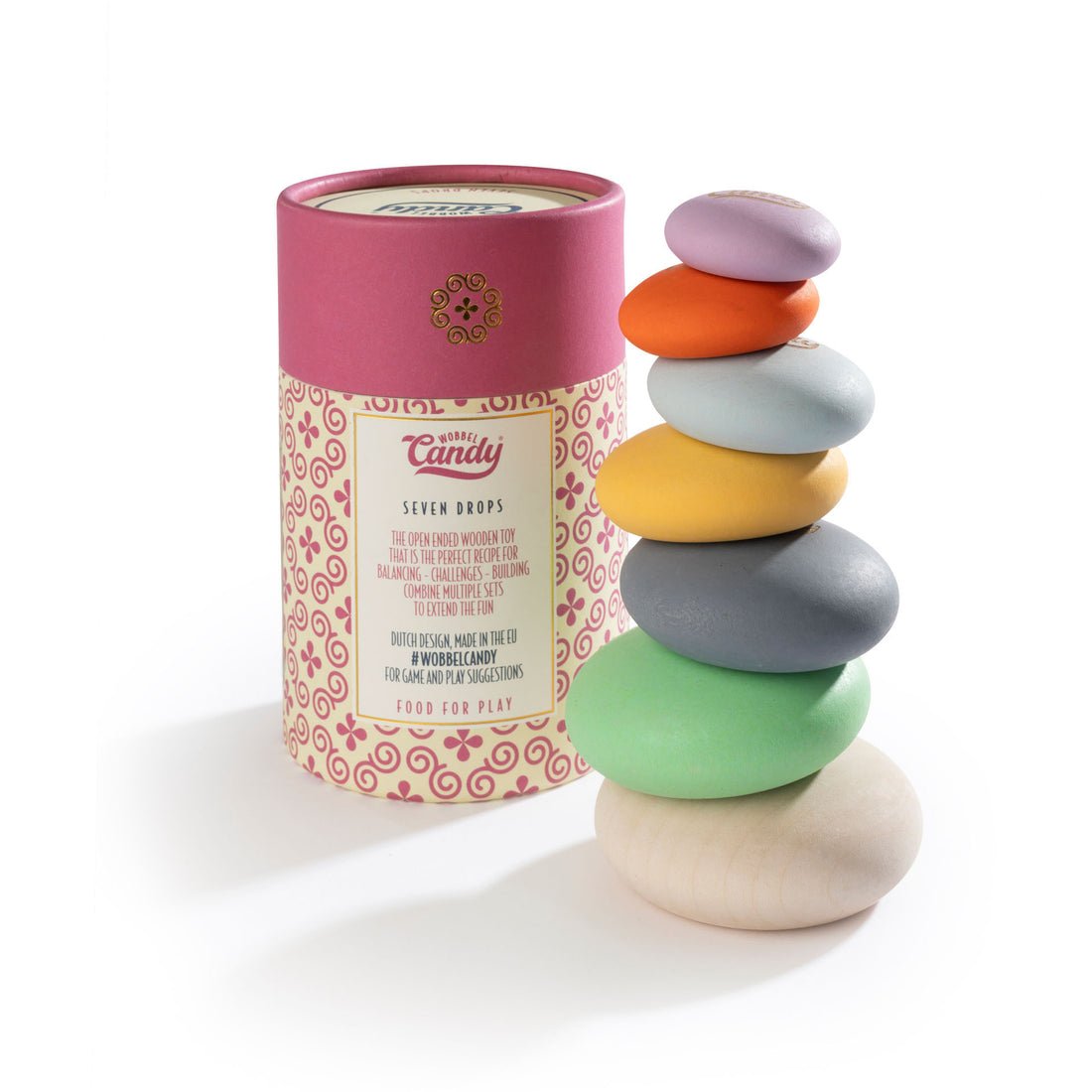 Wobbel Wooden Candy Drops BOMBAI - Laeta Kids