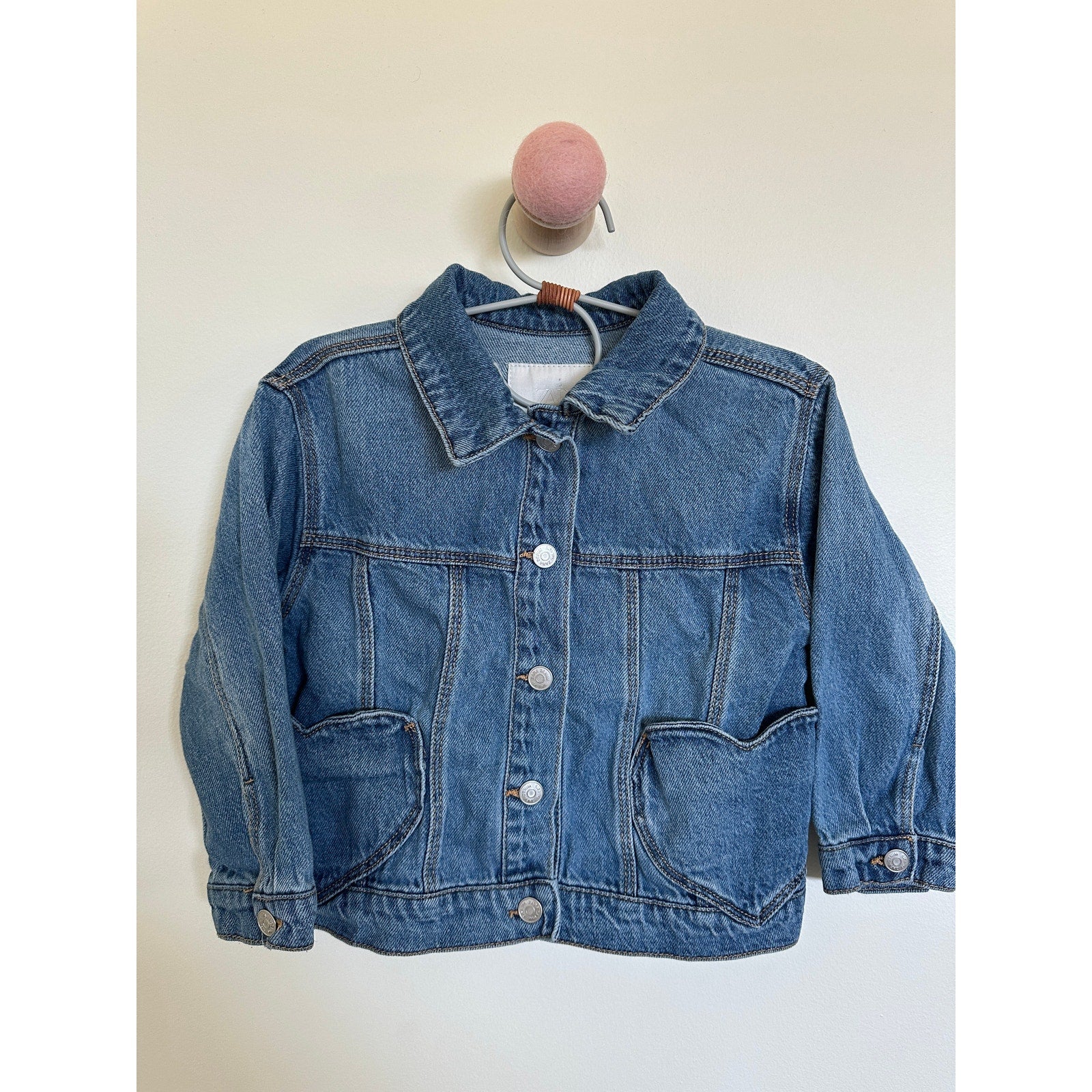 Zara Heart Denim Jacket - Laeta Kids