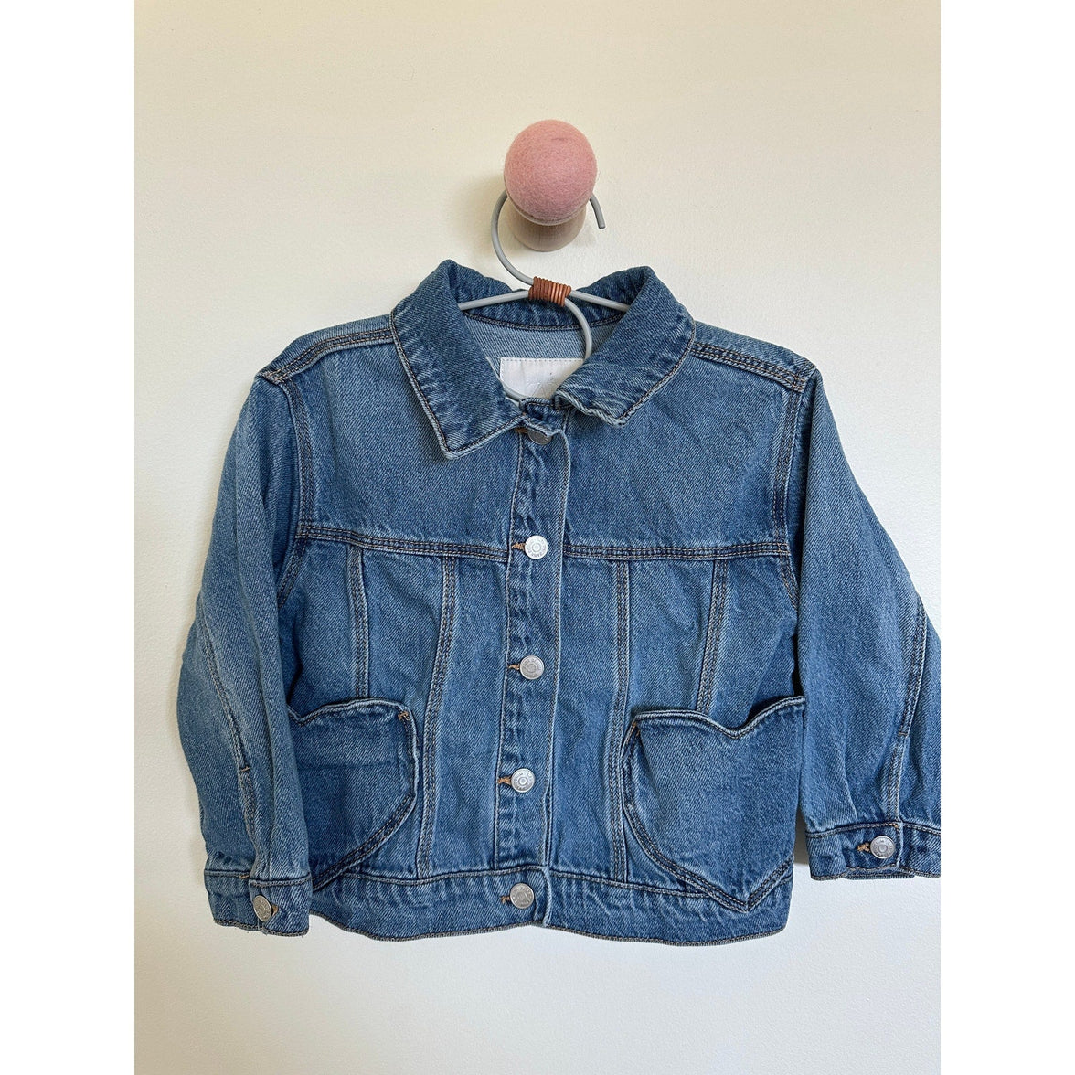 Zara Heart Denim Jacket - Laeta Kids