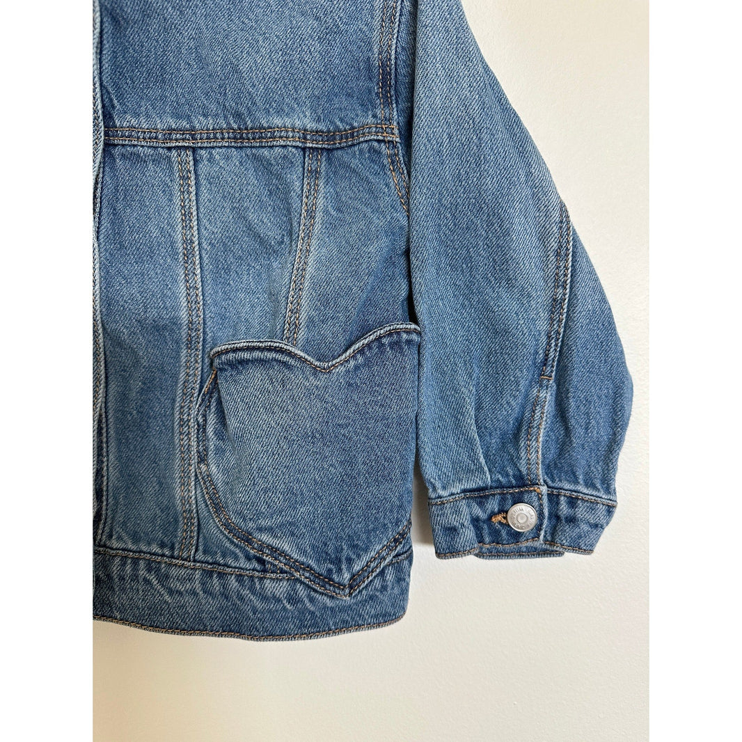 Zara Heart Denim Jacket - Laeta Kids